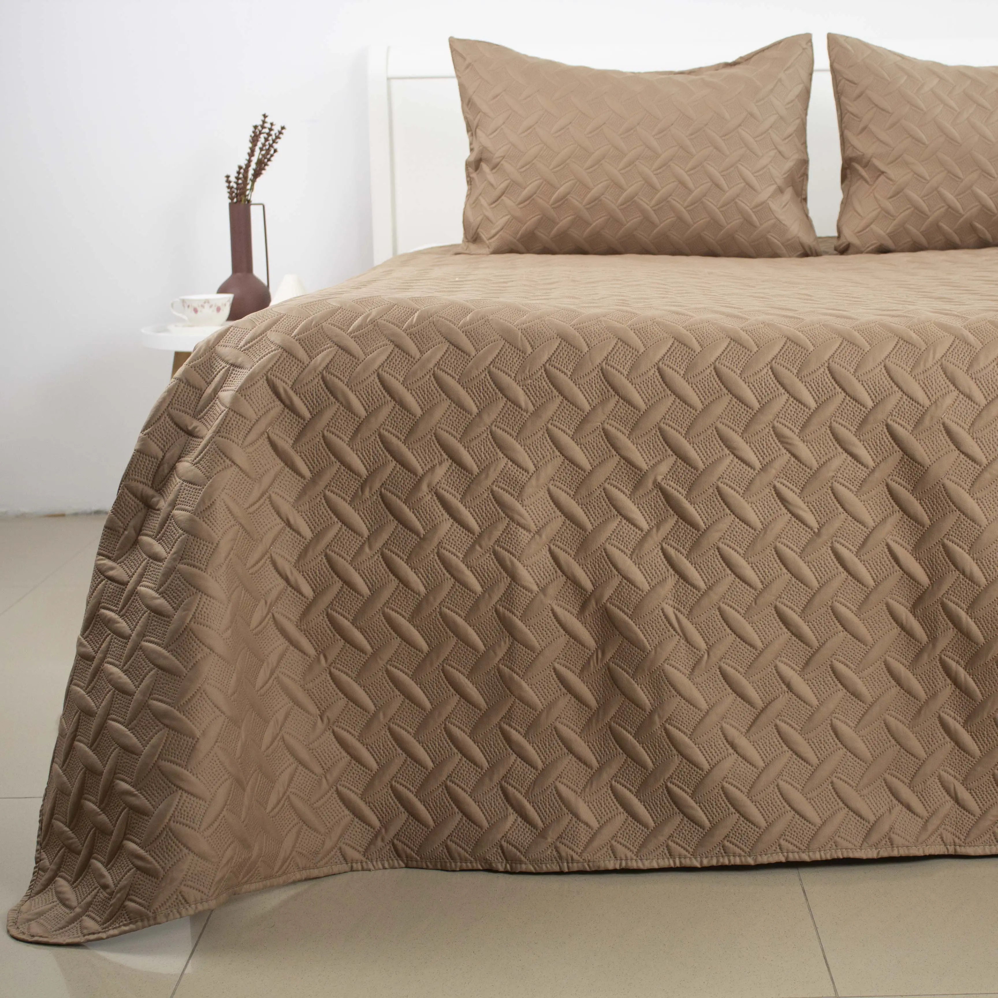 Покривало ТЕП "VINTAGE" 2 наволочки 50*70 см Капучіно/Вінтаж, 220x240