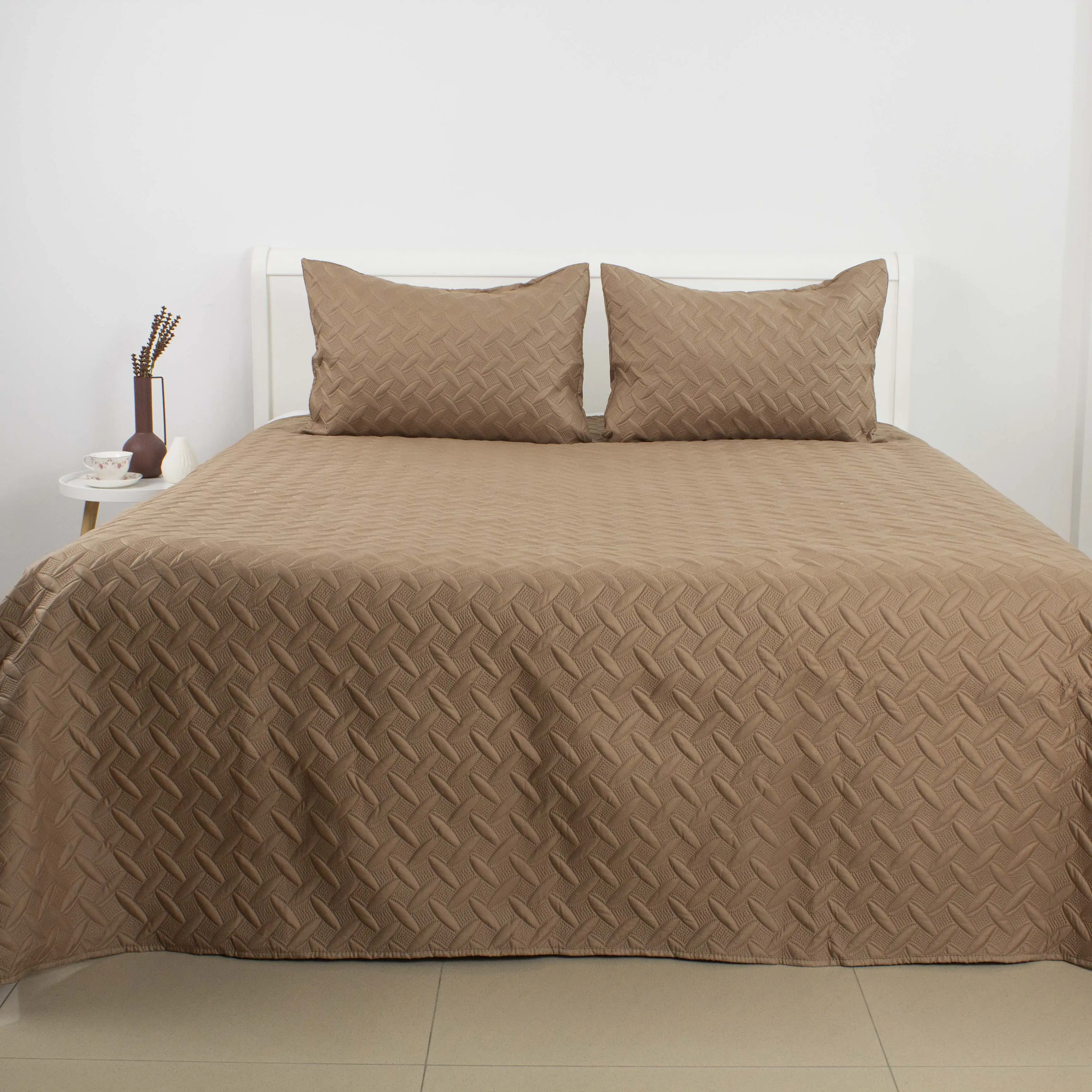 Покривало ТЕП "VINTAGE" 2 наволочки 50*70 см Капучіно/Вінтаж, 220x240