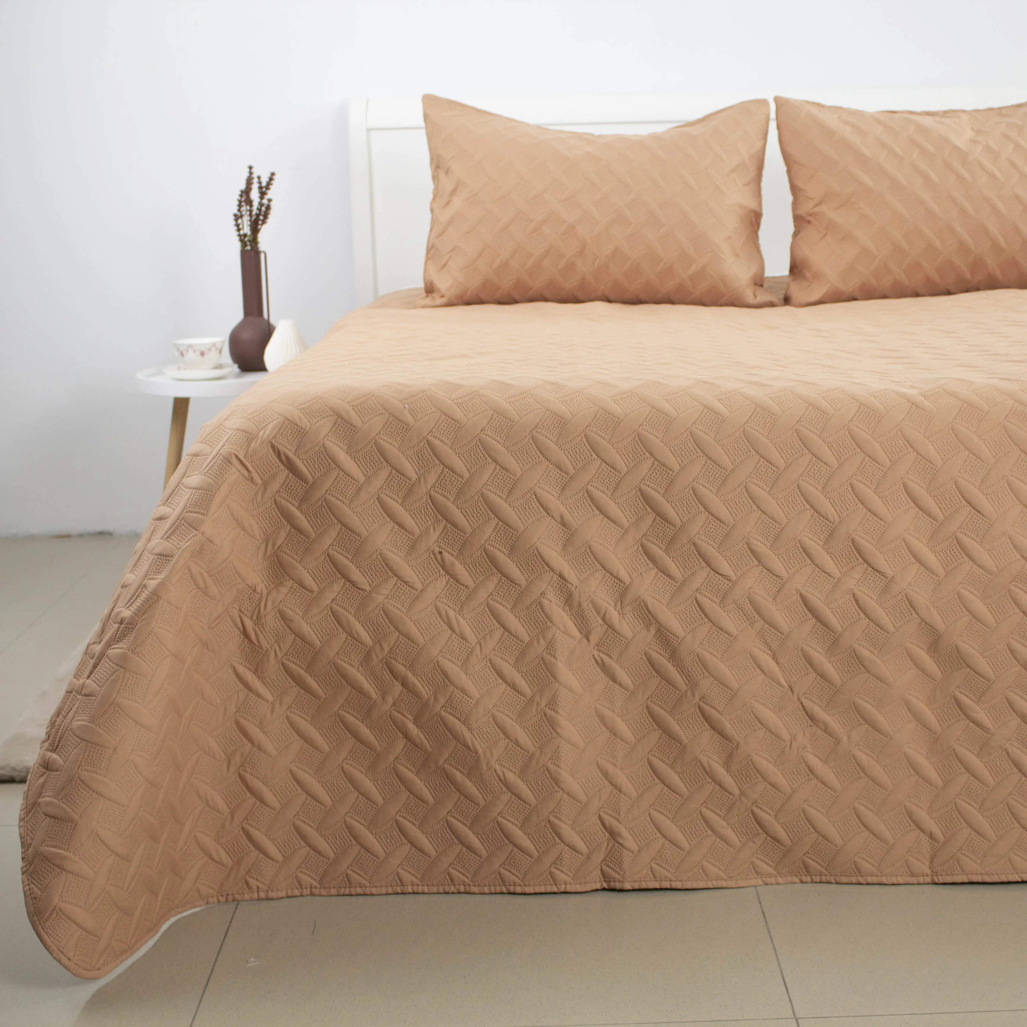 Покривало ТЕП "VINTAGE" 2 наволочки 50*70 см Кофейне/Вінтаж, 220x240