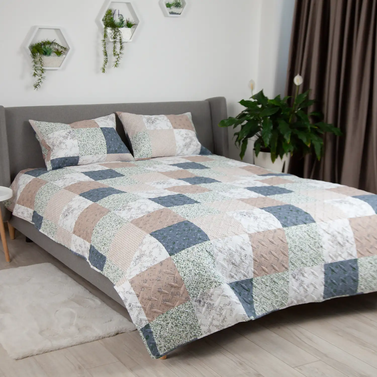 Покривало ТЕП "PROVENCE" 2 наволочки 50*70 см Лаура, 220x240