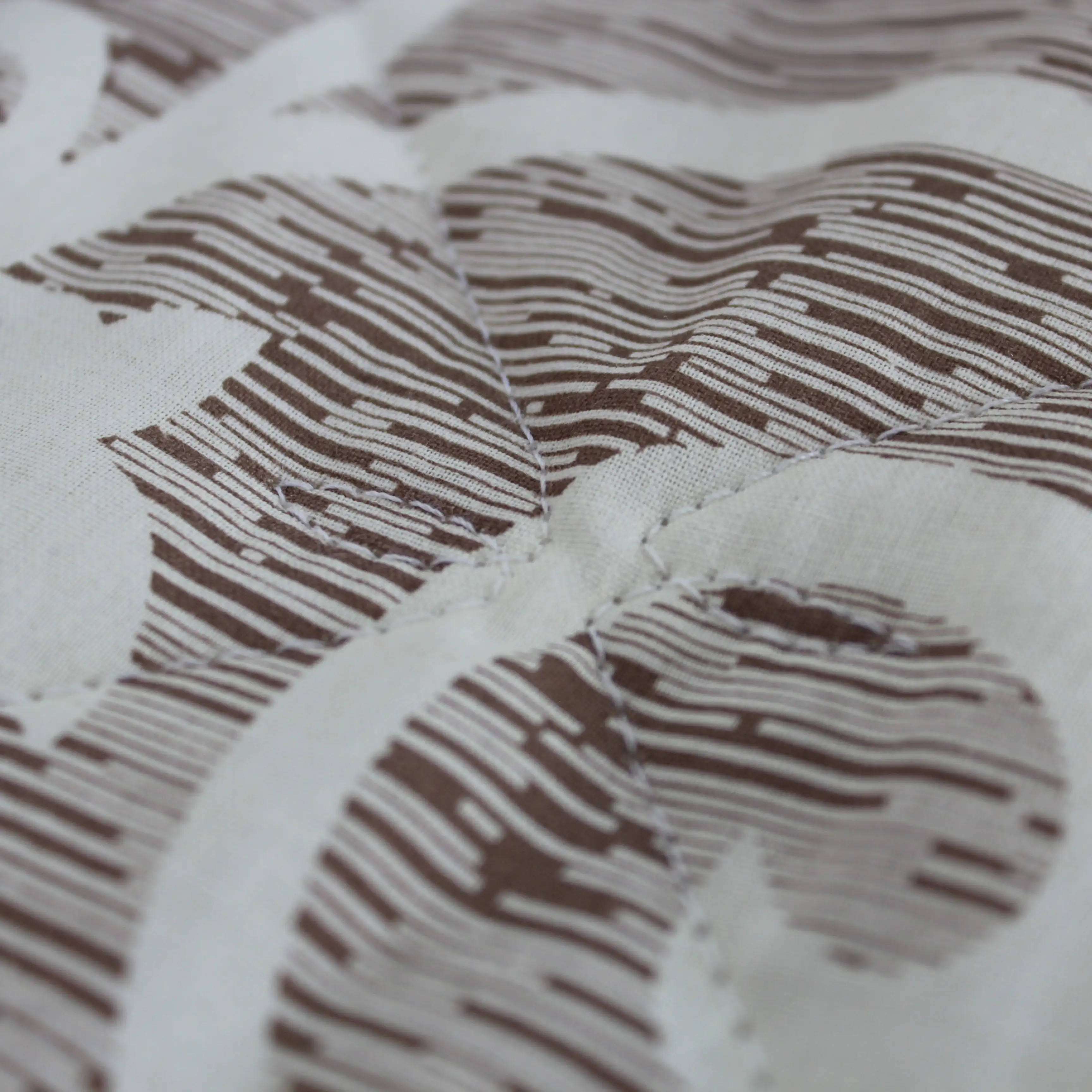 Покривало ТЕП "ELEGANT COTTON" Beige and White, 220x240