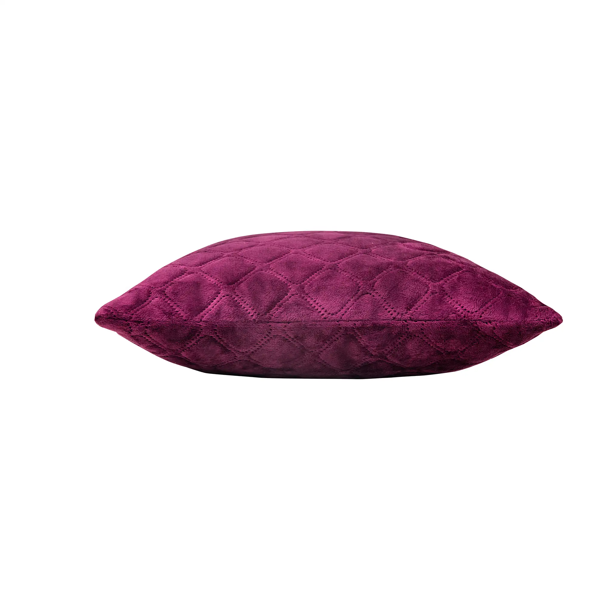 Подушка декоративна "VELOUR" Бордова, 50x70
